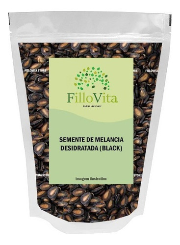 Semente De Melancia Desidratada (black) - Embalagem De 1 Kg