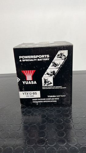 Bateria Yuasa Ytx12-bs (delivery Incluido)