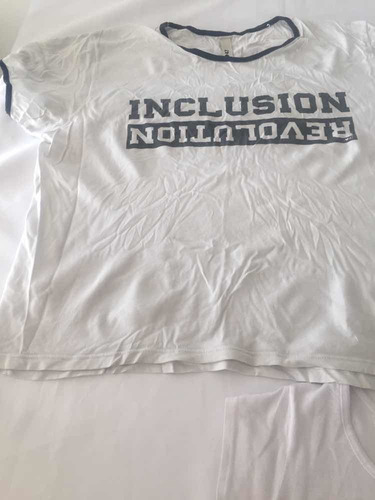 Lote De Remeras Mujer 47 Street Y Paz Talle Large Usadas