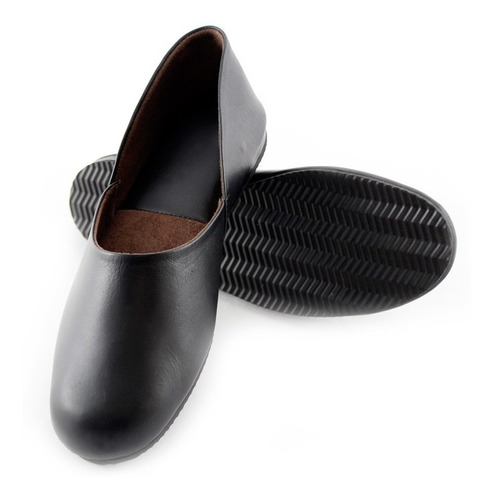Imagen 1 de 3 de Pantuflas En Cuero. Zapatos Para Hogar Cómodos Para Hombre
