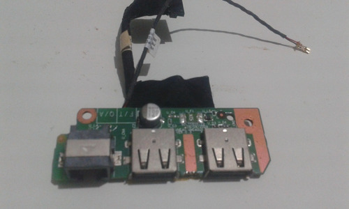 Imagem 1 de 3 de Placa Usb Notebook Itautec W7410