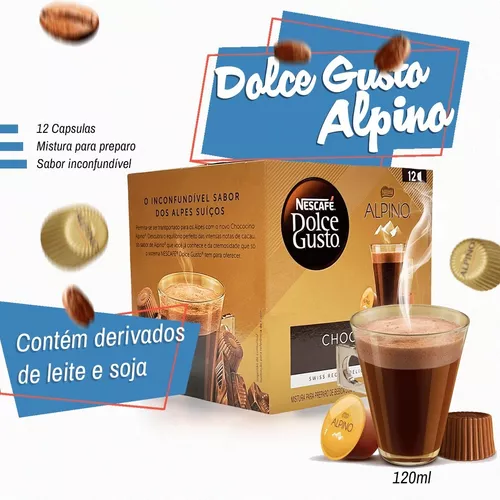 Cápsula Nescafé Dolce Gusto CHOCOCINO ALPINO – 12 Cápsulas