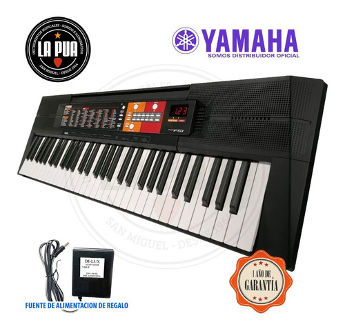 Teclado Portatil Yamaha Psr-f51 61 Teclas