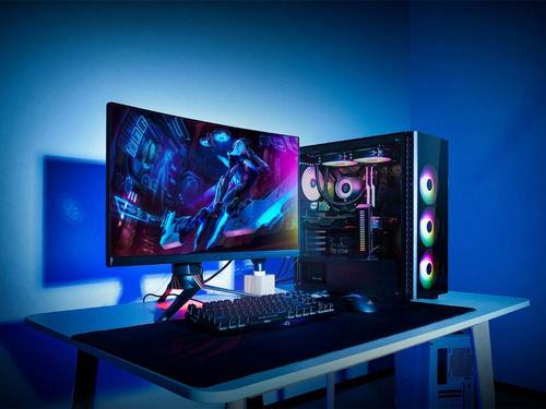 Gabinete Deepcool Matrexx 50 Add-rgb + 4 Coolers Argb Color Negro