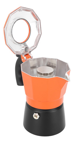 Estufa Para Café Moka Pot, 2 Válvulas, Aleación De Aluminio