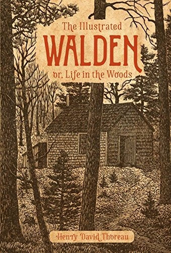 Book : The Illustrated Walden Or, Life In The Woods -...