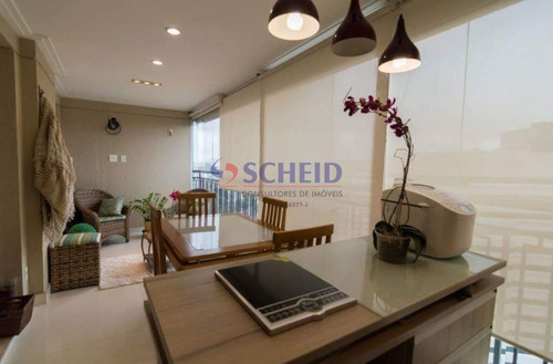 Lindo Apartamento Viva 133m 3 Dorms 2 Suites 2 Salas 4 Banheiros 2 Vagas Sacada Gourmet Cond. Clube. - Mr75030