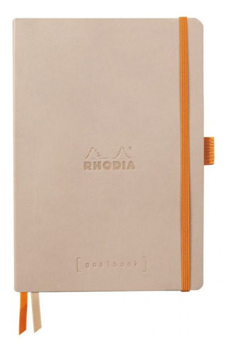 Caderno Pontilhado Goalbook Rhodia A5 Rose Smoke