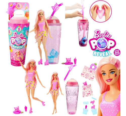 Barbie Pop Reveal Huele A Frutas Y Trae Accesorios Em