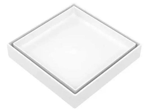 Ralo Oculto Astra Quadrado Ro10branco