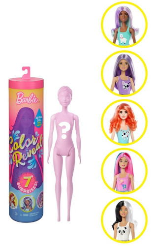 Muñeca Barbie Color Reveal 7 Sorpresas