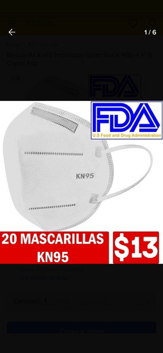 Mascarillas Kn95 Importadas Con Inen Y Mipro