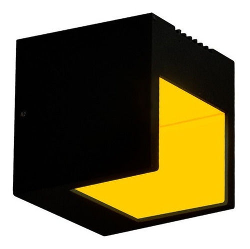 Aplique Multidireccional Aluminio Led 5w Cubo Exterior