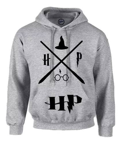 Sudadera De Harry Potter Unisex Color Gris