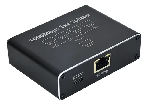 Divisor De Red Gigabit Divisor De Cable De Red 1 A 4 Rj45