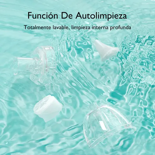Momcozy BN002 Aspirador Nasal Portátil Para Bebés Eléctrico Color Verde Claro, imagen 9