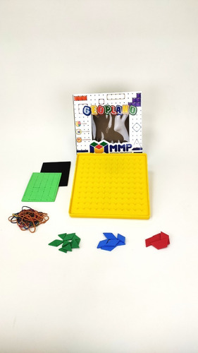 Imagem 3 de 10 de Geoplano Quadrado, Triangular - Pedagógico Matemático - Mmp