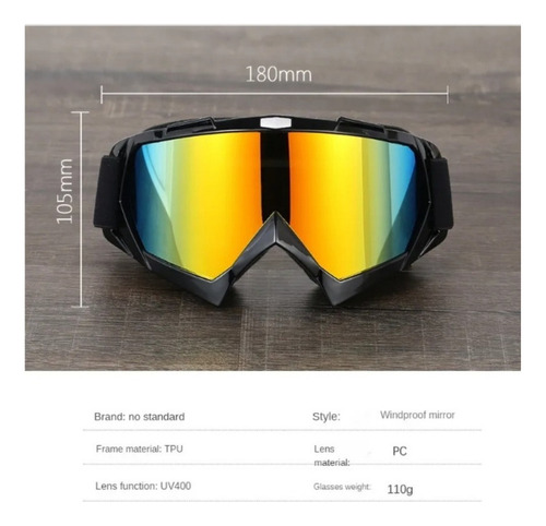 Gafas Protectoras De Ciclismo Con Visión Nocturna Para Exter