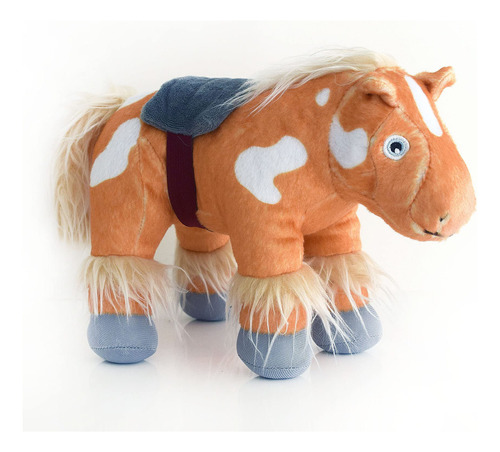 La Granja De Zenon Caballo Percheron 8 In. Peluche Musical G