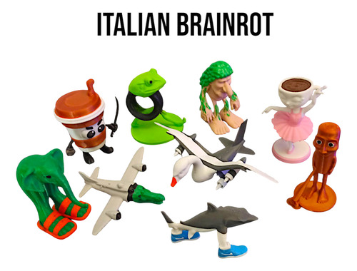 Bailarina Capuchina - Muñeca/juguete- Italian Brainrot 3d