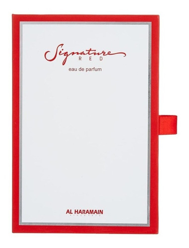Fragancia Al Haramain Signature Red Eau De Parfum 100 Ml Edp