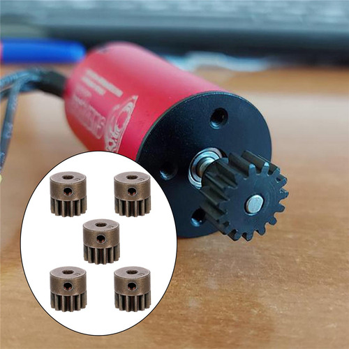 5 Piezas 32dp 3,175mm Engranaje De Motor De Piñón De 13t