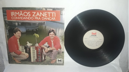 Lp Irmãos Zanetti Convidando Pra Dançar 1985  Ne