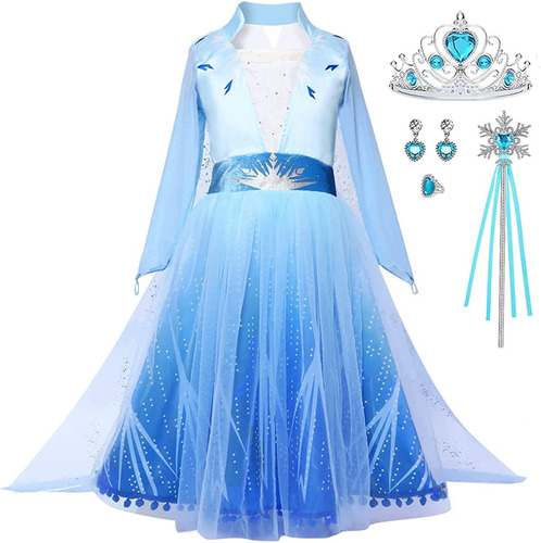 Disfraz De Elsa De Frozen Para Niñas Envio Gratis 
