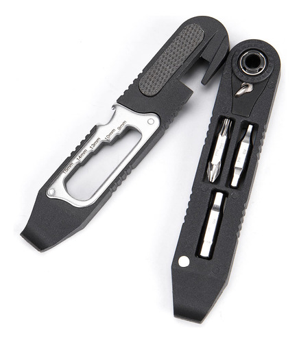 Kit De Reparación De Neumáticos De Bicicleta Y Mini Llave De