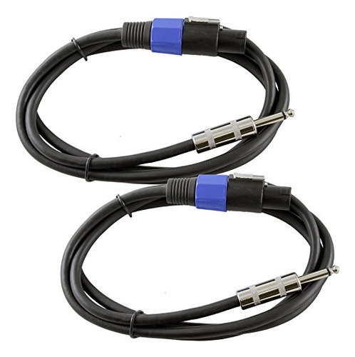 Pack Cables Altavoces 12 Gauge - 6 Pies - X2