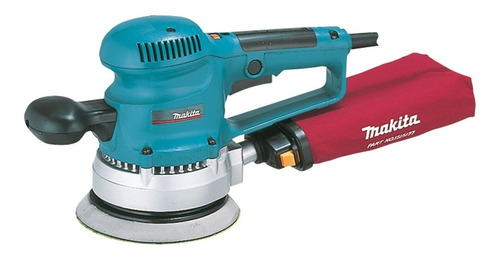 Lixadeira   roto orbital Makita BO6030  azul-turquesa 120V