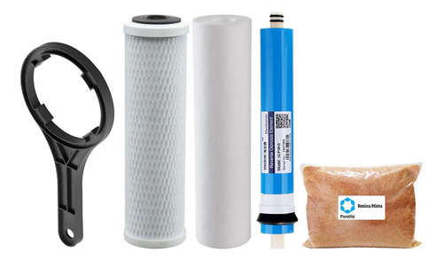 Filtro Osmose Reversa 300gpd + Bomba + Tds In-line Transpare