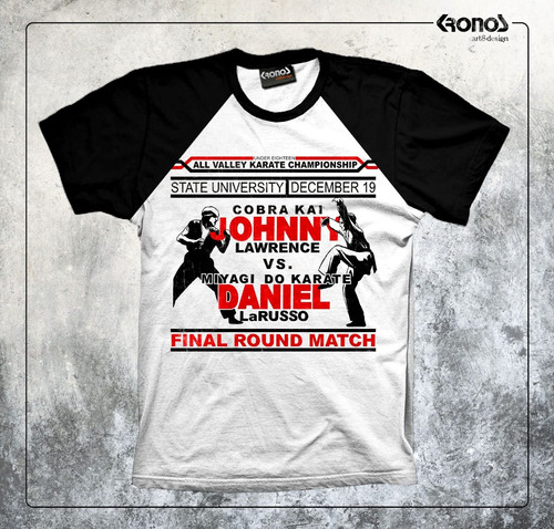 Remera Karate Kid All Valley Championship Sr Miyagi Retro