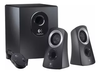 Bocinas Logitech Z313 2.1 Subwoofer Color Negro