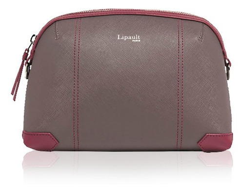 Neceser Variation Toiletry Bag Lipault Grey/raspberry