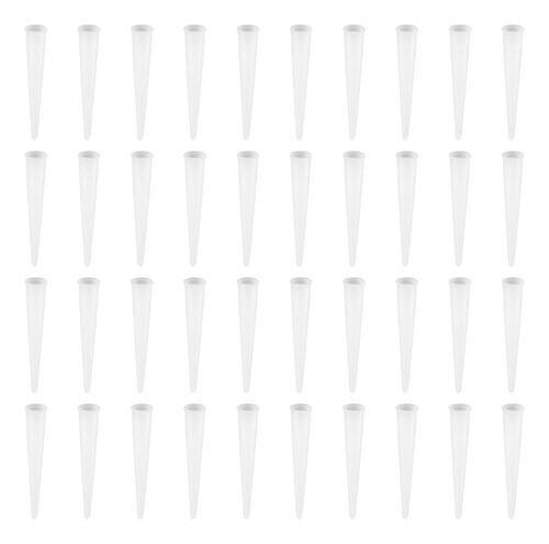 Boquillas De Calafateo De Plástico Blanco, 100 Unidades, Ext