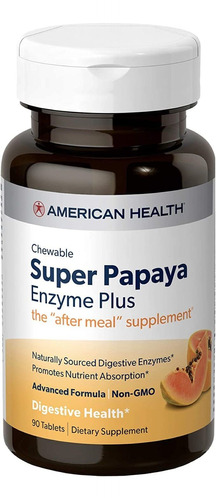 American, Suplemento Multi-enzyme-plus, Super Papaya, 360 U.