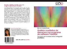 Libro Analisis Cualitativo De Discursos Con Programa De S...