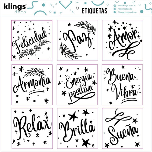 Etiquetas Para Frascos Botellas Frases Transparente Positivo