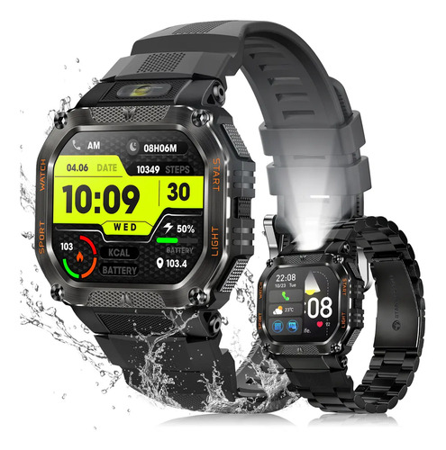 Smartwatch Relógio Inteligente Gps Chamadas Bluetooth Novante Masculino Feminino Moda Esportivo Digital Preto Ipx8 Água Tela Hd 1.83 480m...