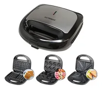 Comprar Sandwichera 3 En 1 Electrica Wafflera Tostadora 750w Hytoshy