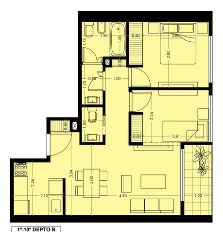 Departamento A Estrenar En Palermo Soho