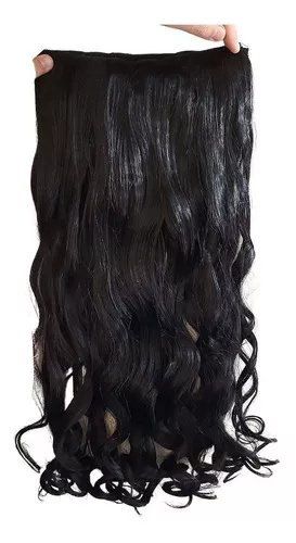 Cabelo Liso Ondulado Iara Longo Bio Long Hair 70cm 280g - Morena