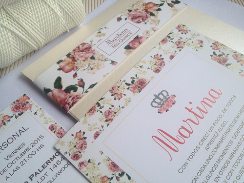 Invitaciones 15 Años X 10 Unidades (ver Detalle)