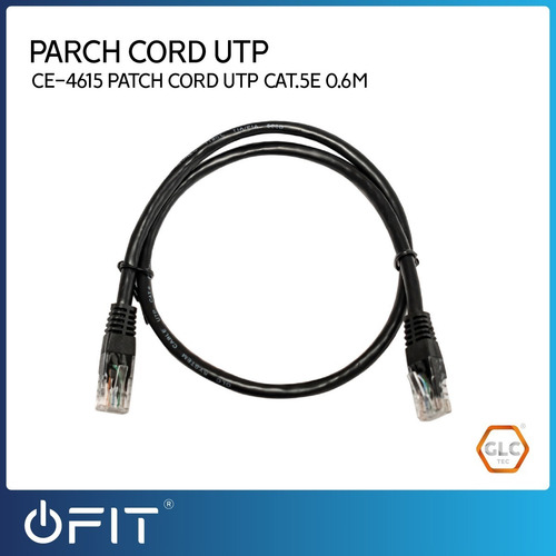 Imagen 2 de 6 de Patch Cord Utp Glc Cat 5e De 0.6 Metros