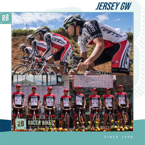Imagen 2 de 8 de Jersey Ciclismo Bicicleta Gw - Racer Bikes
