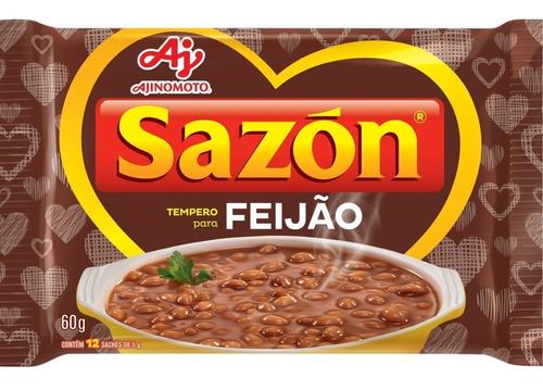 Tempero Sazón Para Feijão Ajinomoto 60g