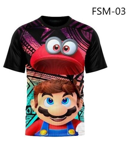 Imagen 3 de 9 de Franela De Mario Bros