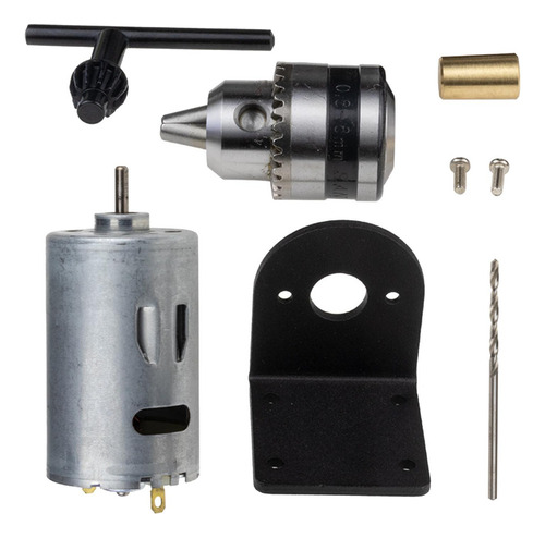 Dc Motor Torno Prensa 555 Motor Herramientas Micro Brocas Z