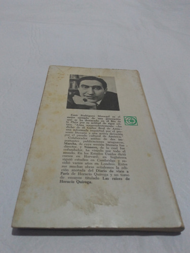 Genio Y Figura De Horacio Quiroga Emi Rodriguez Monegal 1969 (Usado)